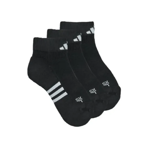 adidas  PRF CUSH MID 3P  men's Sports socks in Black