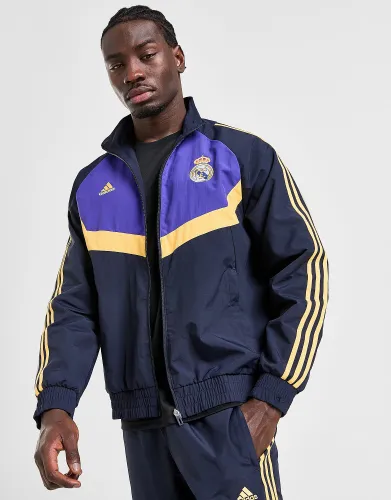 adidas Real Madrid Woven Track Top - Legend Ink - Mens