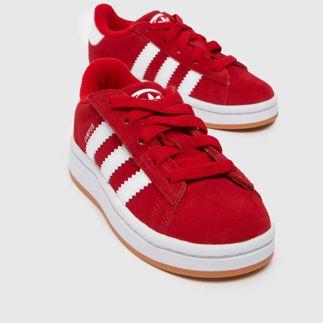 Adidas red Campus 00s Boys Toddler Trainers