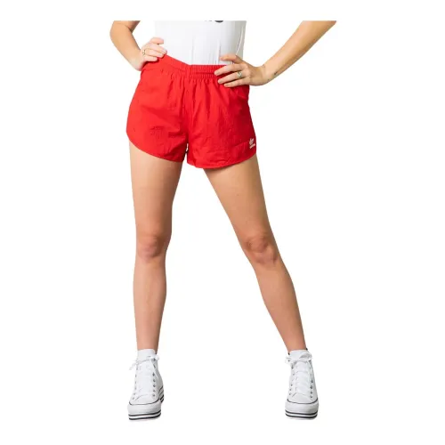 Adidas , Red Womens Shorts ,Red female, Sizes: