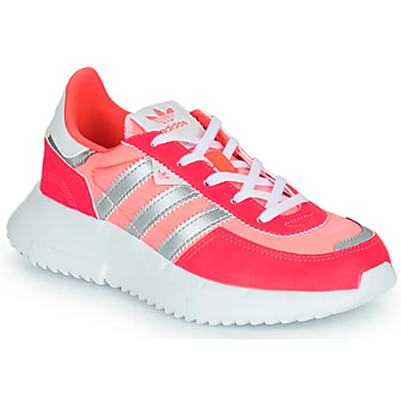 adidas  RETROPY F2 C  girls's Children's Shoes (Trainers) in Pink