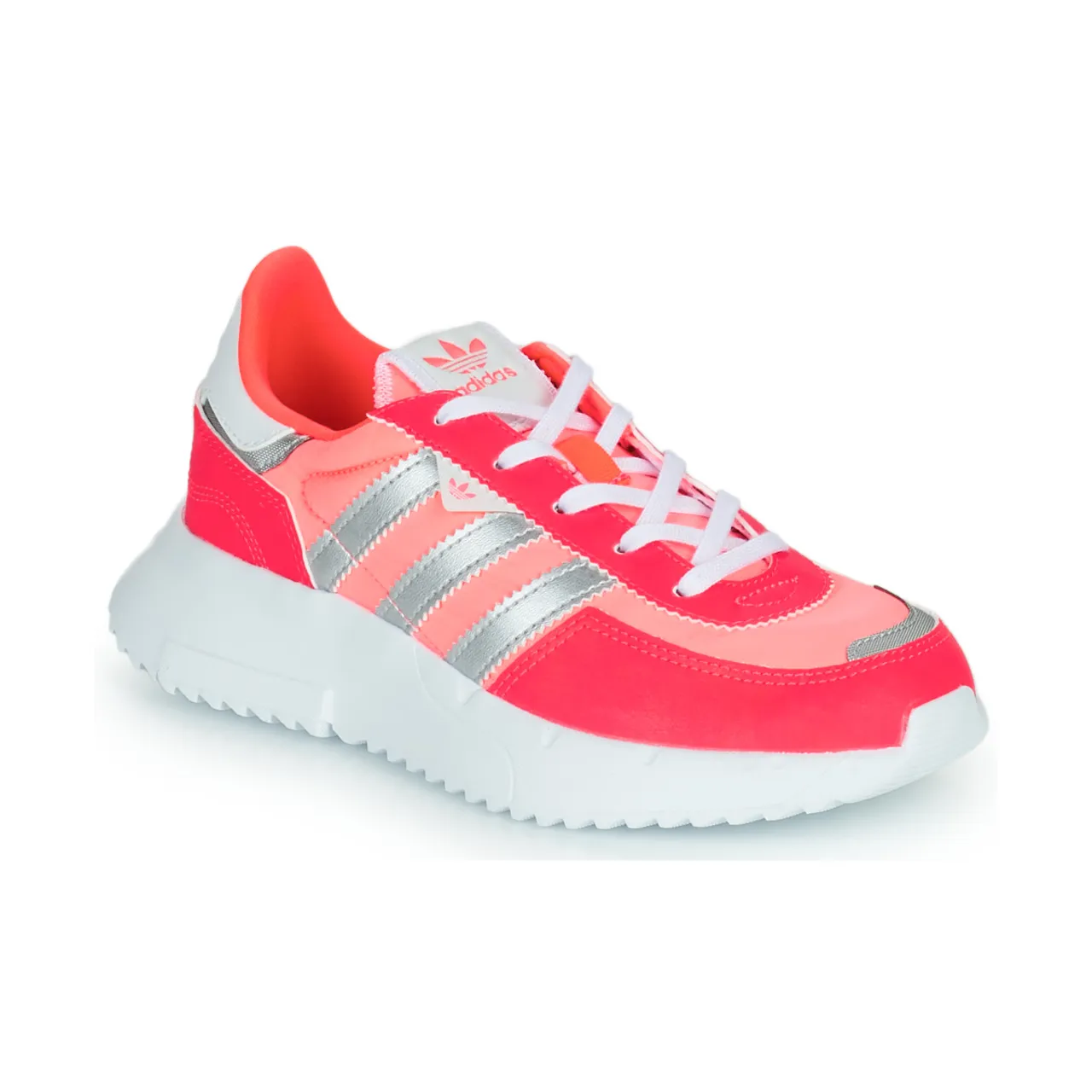 adidas  RETROPY F2 C  girls's Children's Shoes (Trainers) in Pink