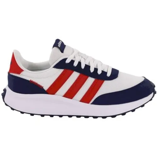 adidas  Run 70S K  boys's Children's Shoes (Trainers) in White