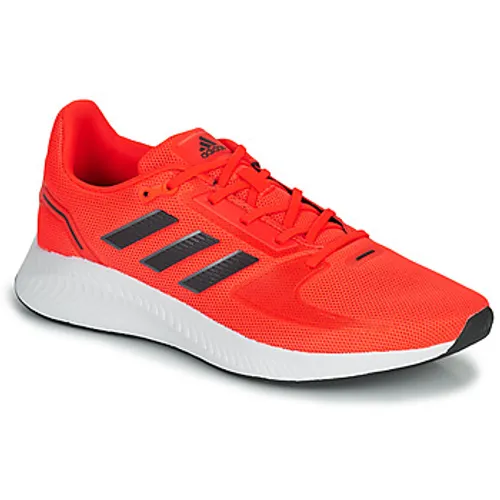 adidas  RUNFALCON 2.0  men's Running Trainers in Red