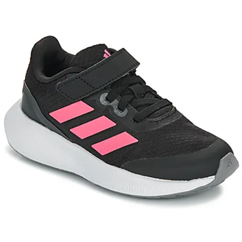adidas  RUNFALCON 3.0 EL K  girls's Children's Shoes (Trainers) in Black