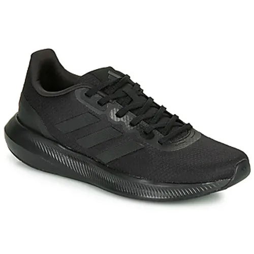 adidas  RUNFALCON 3.0  men's Running Trainers in Black