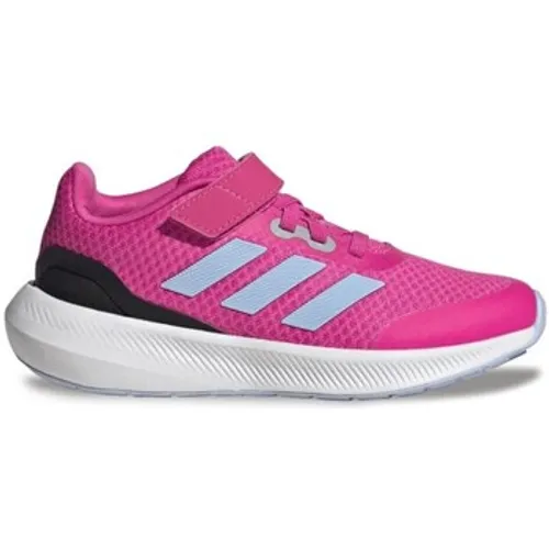adidas  runfalcon 3.0 sport running elastic  boys's Children's Shoes (Trainers) in Pink