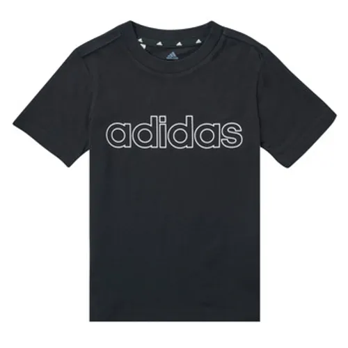 adidas  SAMINA  boys's Children's T shirt in Black