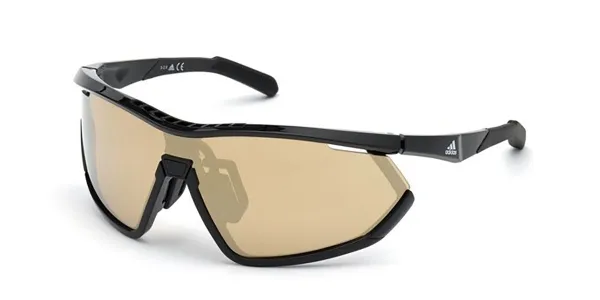 Adidas SP0002 01G Women's Sunglasses Black Size 135