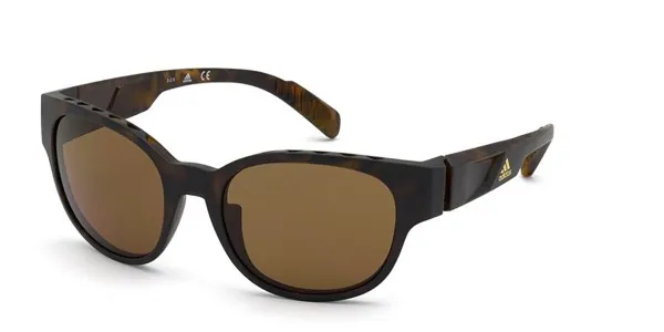Adidas SP0009 52E Men's Sunglasses Tortoiseshell Size 55