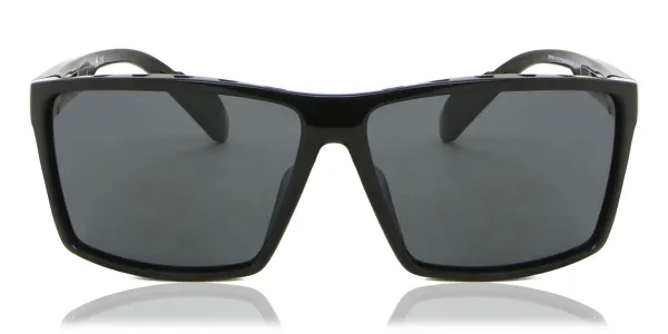 Adidas SP0010 Polarized 01D Men's Sunglasses Black Size 63