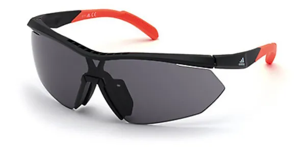 Adidas SP0016 02A Women's Sunglasses Black Size 145