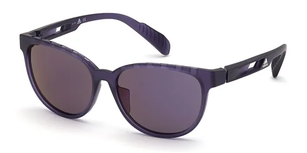 Adidas SP0021 82Y Women's Sunglasses Purple Size 55