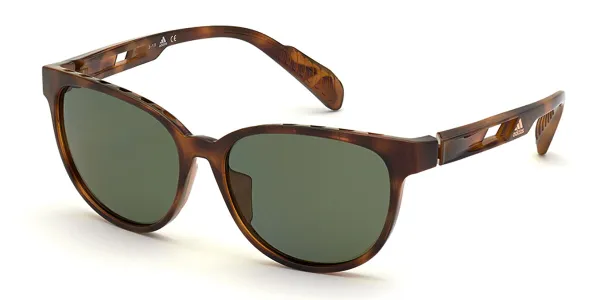 Adidas SP0021 Polarized 52R Women's Sunglasses Tortoiseshell Size 55