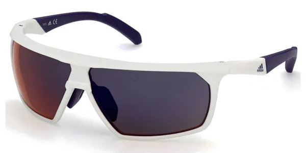 Adidas SP0030 21Z Men's Sunglasses White Size 70