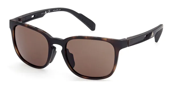 Adidas SP0033 52E Men's Sunglasses Tortoiseshell Size 54
