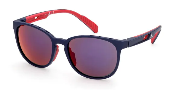 Adidas SP0036 92Y Men's Sunglasses Blue Size 56