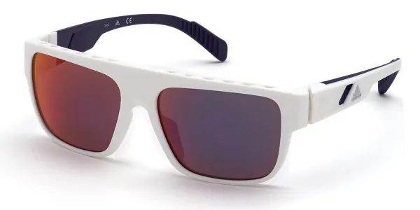 Adidas SP0037 21Z Men's Sunglasses White Size 59