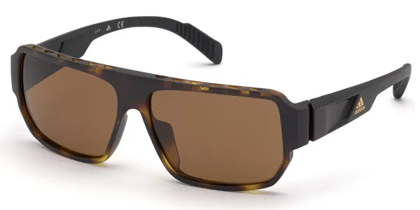 Adidas SP0038 52E Men's Sunglasses Tortoiseshell Size 61