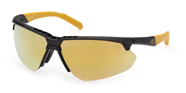 Adidas SP0042 02G Men's Sunglasses Black Size 79