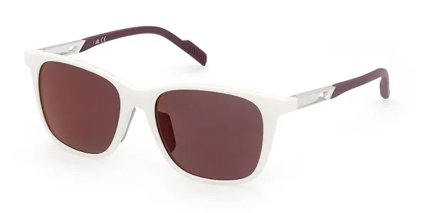 Adidas SP0051 24L Men's Sunglasses White Size 55