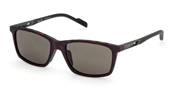 Adidas SP0052 52N Men's Sunglasses Tortoiseshell Size 56