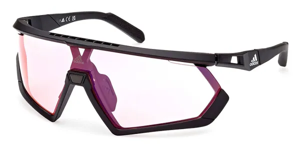 Adidas SP0054 02L Men's Sunglasses Black Size 135