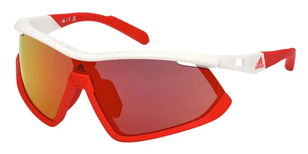 Adidas SP0055 24L Men's Sunglasses Red Size 133