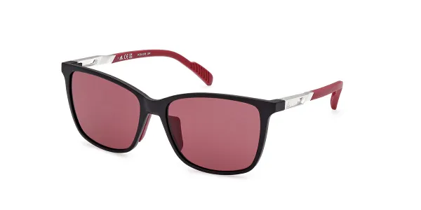 Adidas SP0059 02S Men's Sunglasses Black Size 58