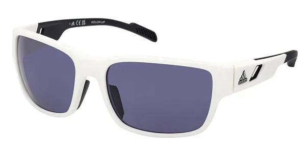 Adidas SP0069 24A Men's Sunglasses White Size 61