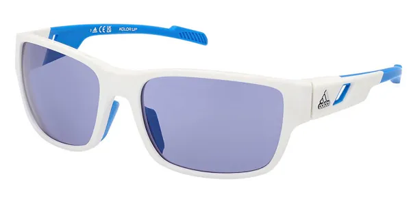 Adidas SP0069 24V Men's Sunglasses White Size 61