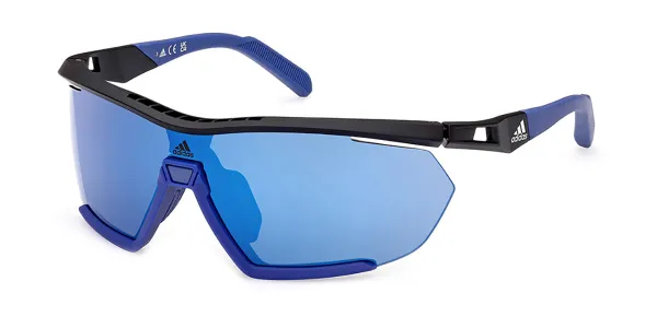 Adidas SP0072 CMPT AERO LI 05X Men's Sunglasses Blue Size 133