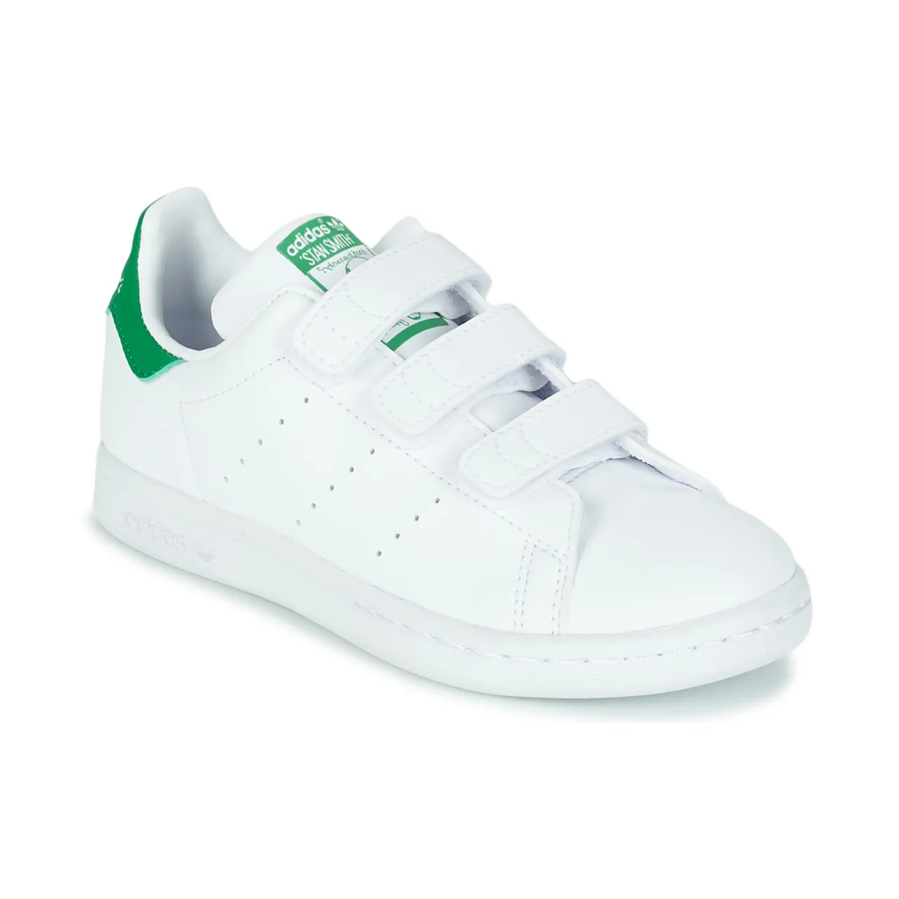adidas  STAN SMITH CF C SUSTAINABLE  boys's Children's Shoes (Trainers) in White