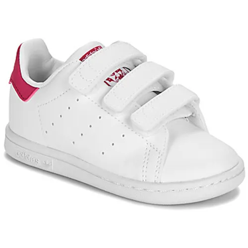 adidas  STAN SMITH CF I  girls's Children's Shoes (Trainers) in White