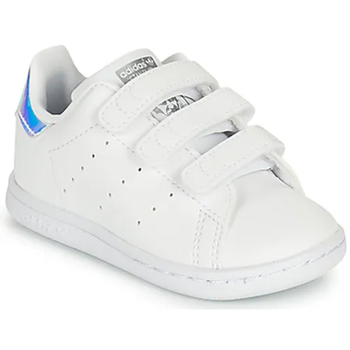 adidas  STAN SMITH CF I SUSTAINABLE  girls's Children's Shoes (Trainers) in White