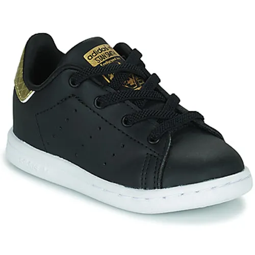 adidas  STAN SMITH EL I  girls's Children's Shoes (Trainers) in Black