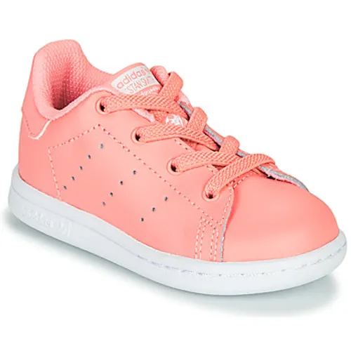 adidas  STAN SMITH EL I  girls's Children's Shoes (Trainers) in Pink