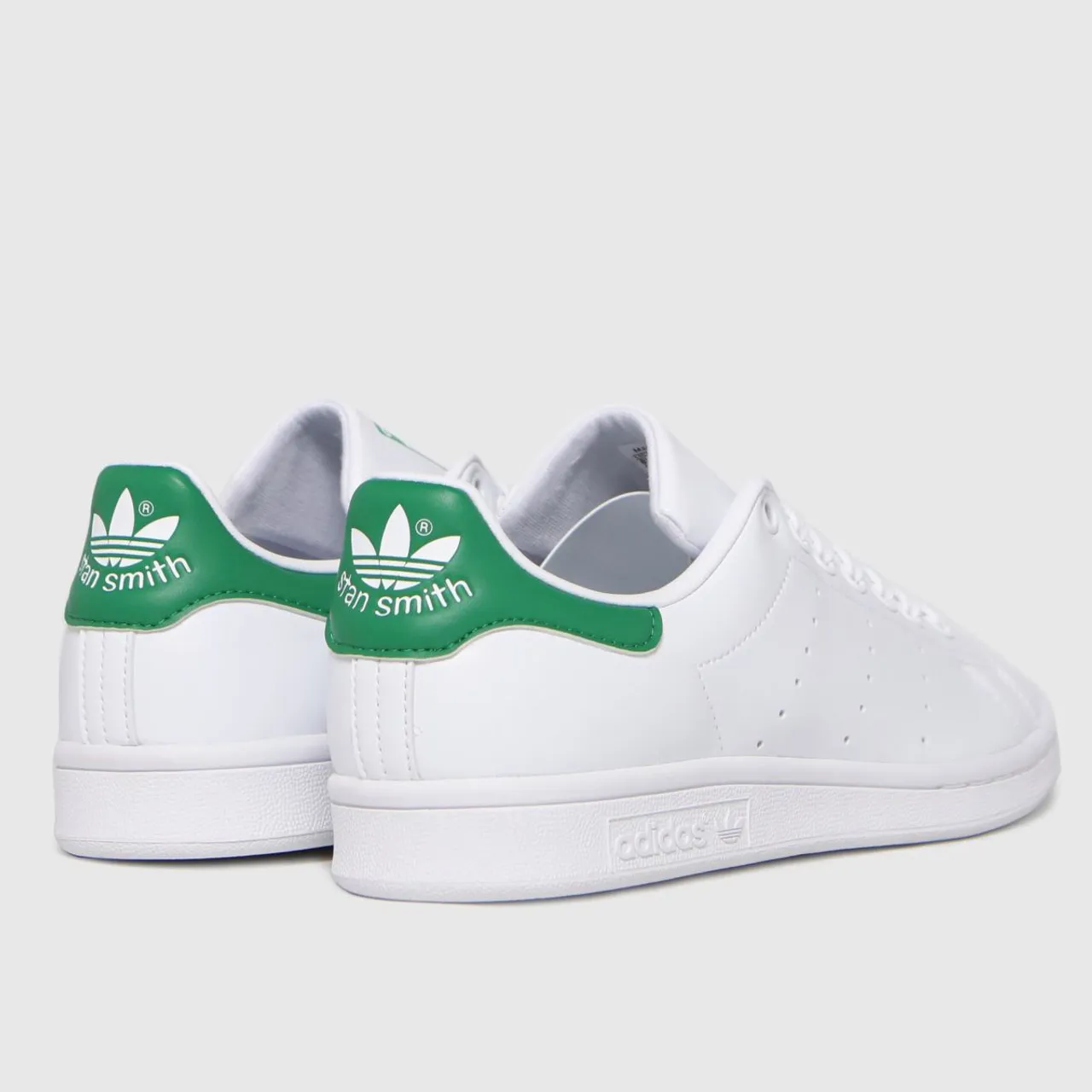 Adidas Stan Smith Primegreen Trainers In White & Green
