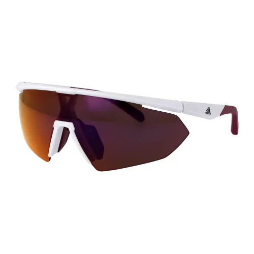 Adidas , Stylish Sunglasses Sp0015 ,White male, Sizes: ONE