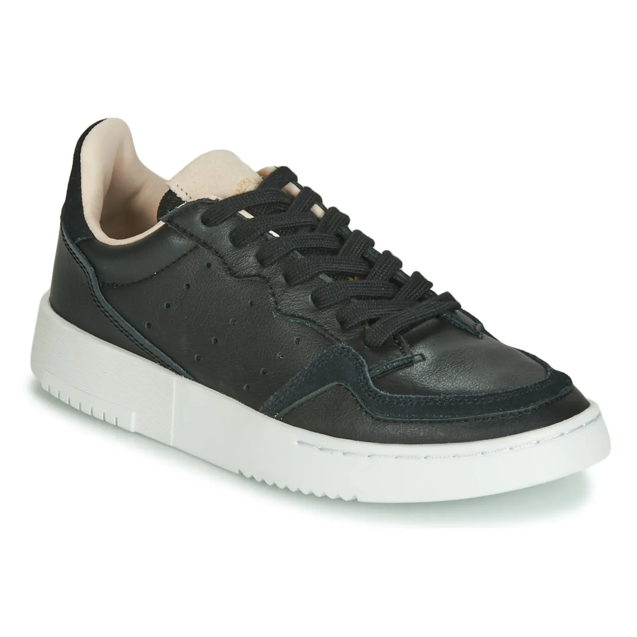 adidas  SUPERCOURT J  boys's Children's Shoes (Trainers) in Black