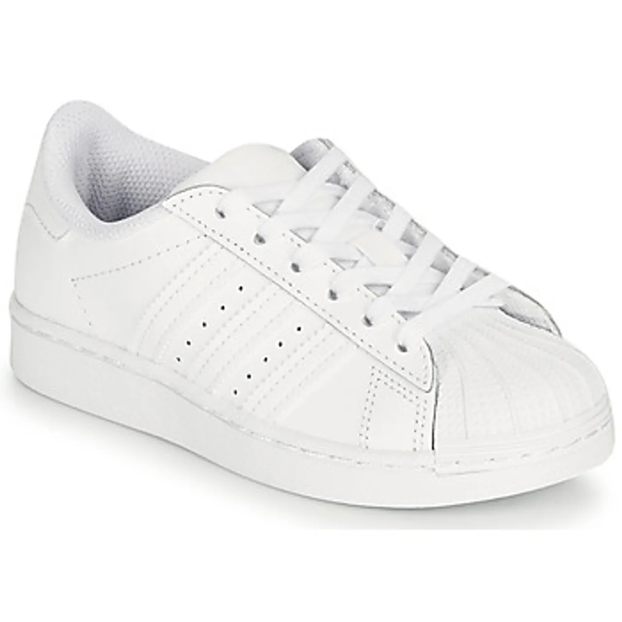 adidas  SUPERSTAR C  boys's Children's Shoes (Trainers) in White