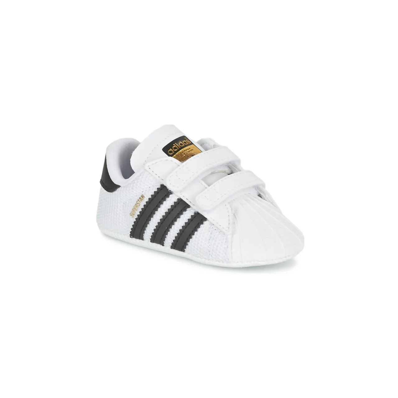 adidas  SUPERSTAR CRIB  boys's Children's Shoes (Trainers) in White