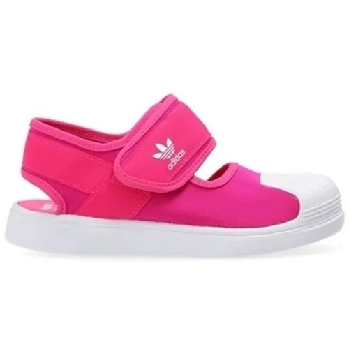 adidas  Superstar  girls's Children's Sandals in Pink
