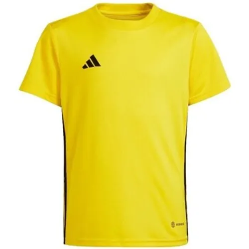 adidas  Tabela 23 Jersey Jr  boys's Children's T shirt in Yellow