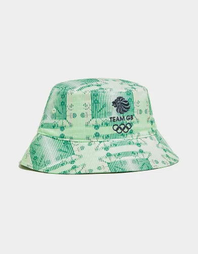 adidas Team GB Bucket Hat - Green - Mens