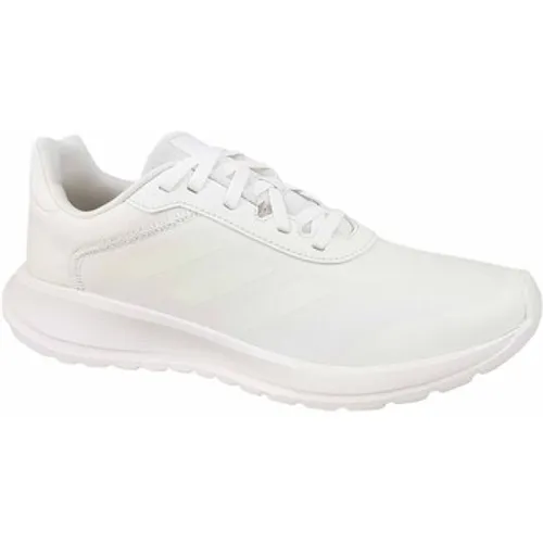 adidas  Tensaur Run 20 K  boys's Children's Shoes (Trainers) in White