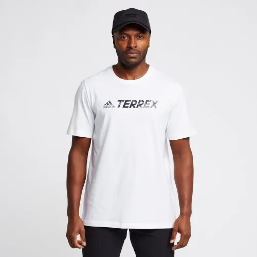 Adidas Terrex Men's Logo Tee - White, WHITE