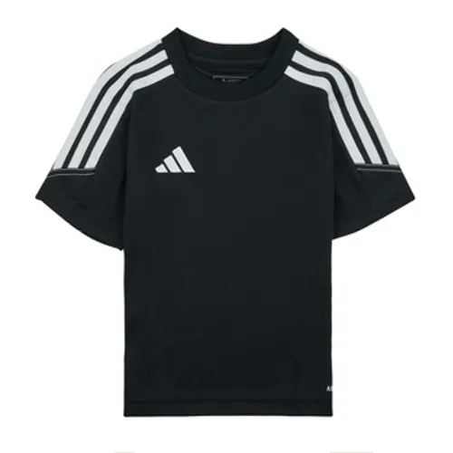 adidas  TIRO23 CBTRJSYY  boys's Children's T shirt in Black