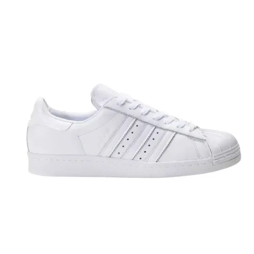 Adidas , Total White Superstar GS Sneakers ,White male, Sizes: