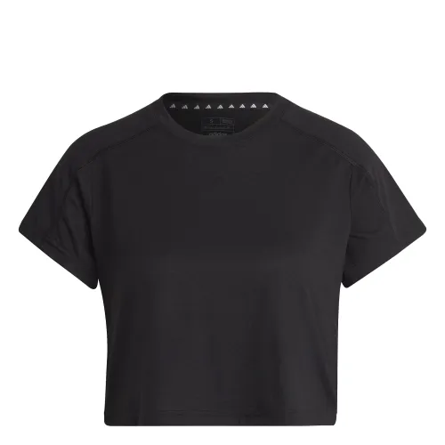 adidas TR-ES 3bar T Women's T-Shirt Black